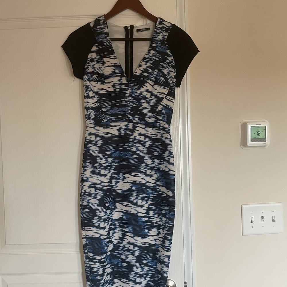 Zara vneck bodycon dress